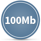 100 MB to GB