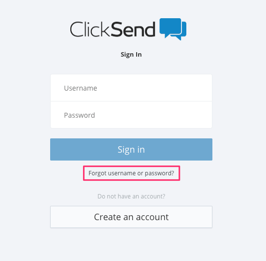 How Do I Change My Password? - ClickSend Help Docs