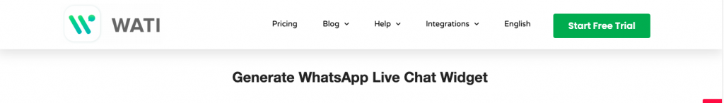 WATI: Configuração do Botão de Chat do WhatsApp