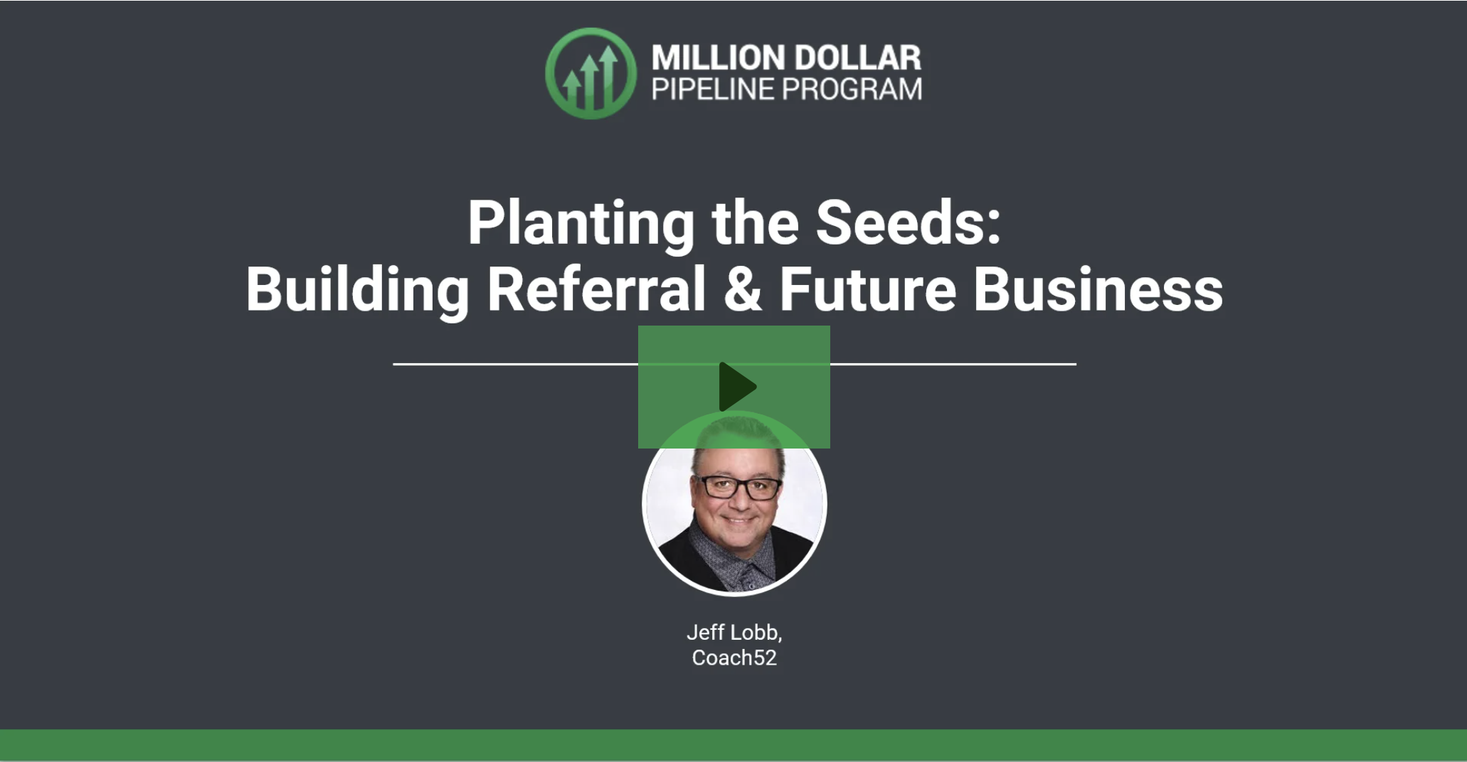 Planting the Seeds: Building Referral & Future Business