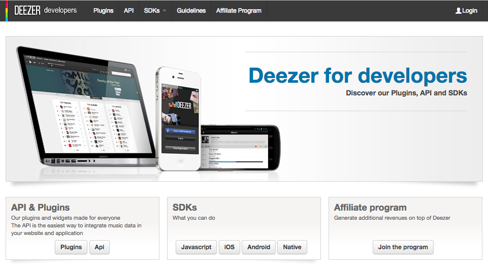 Deezer Dashboard