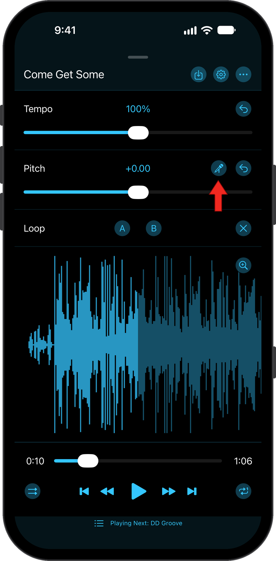 Turn on formant correction