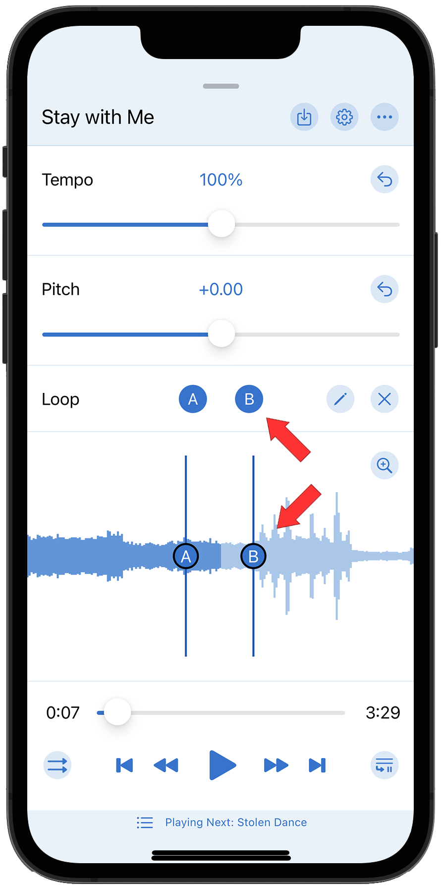 Active looping