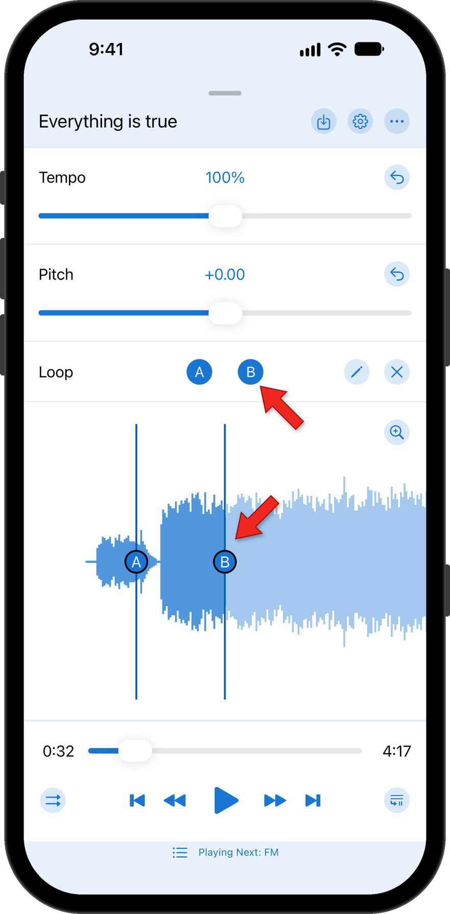 Active looping