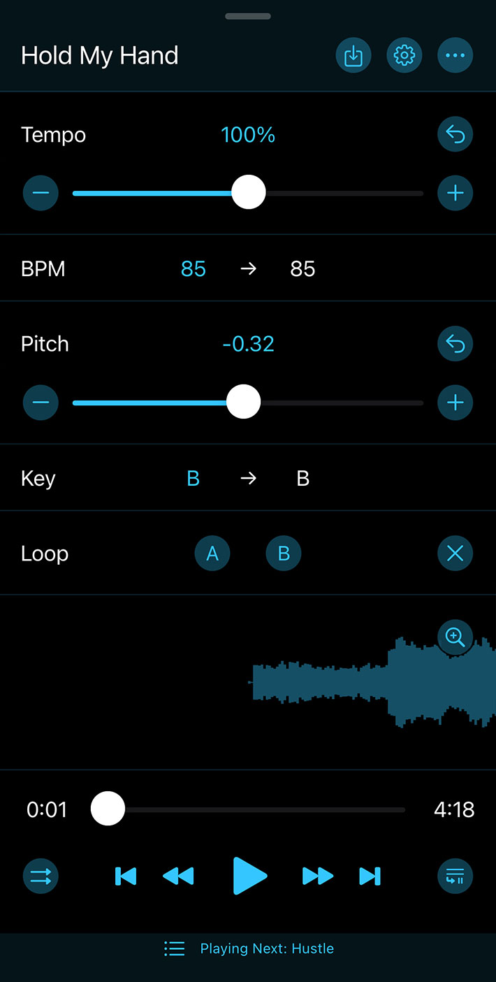 BPM and Musical Key components