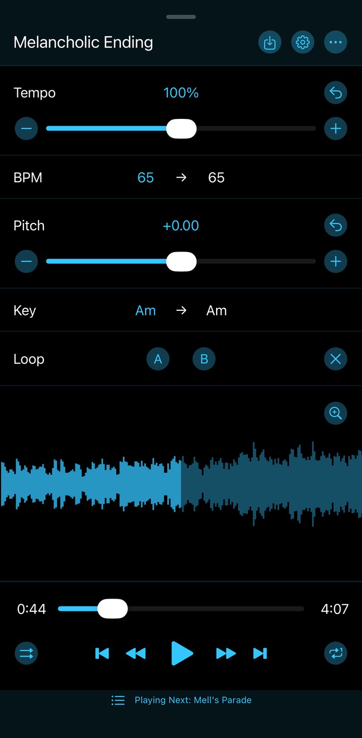 BPM and Musical Key components