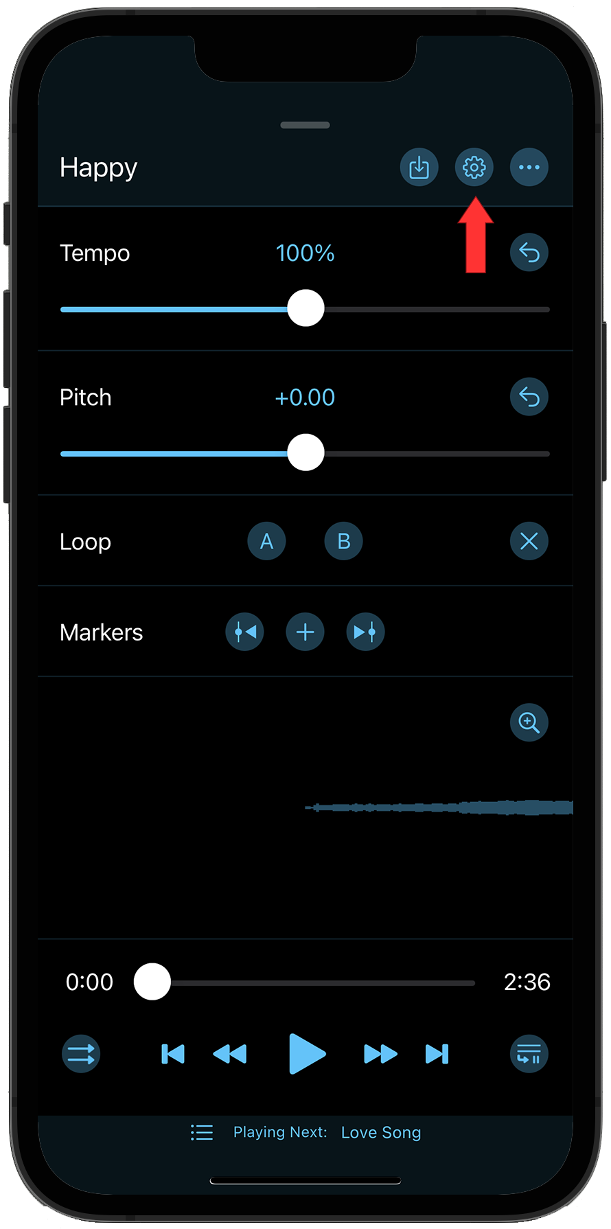 Location of Settings
