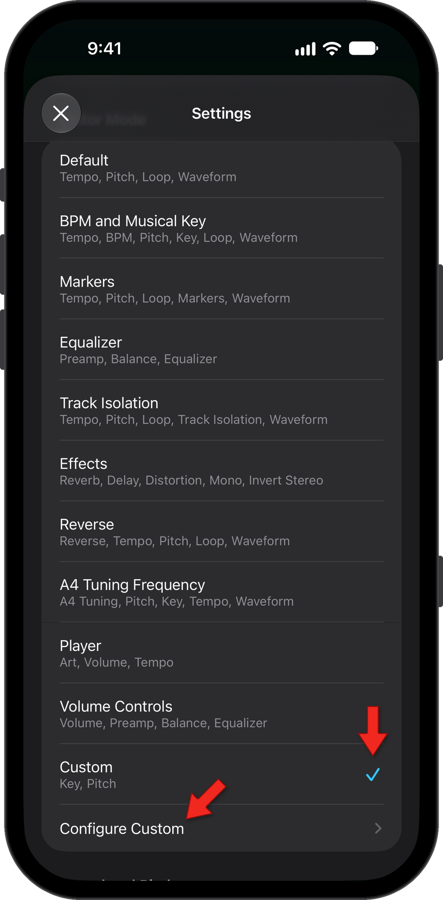 Add the Musical Key Component to custom