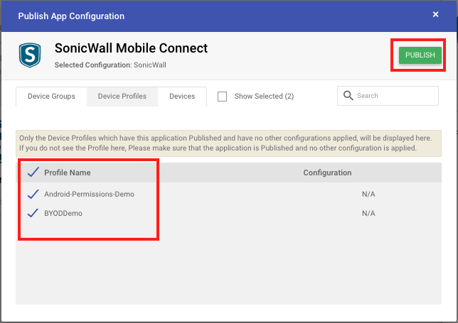 sonicwall global vpn client android