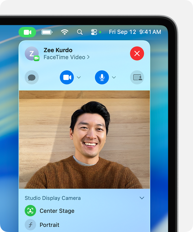 Center Stage Control Center View
