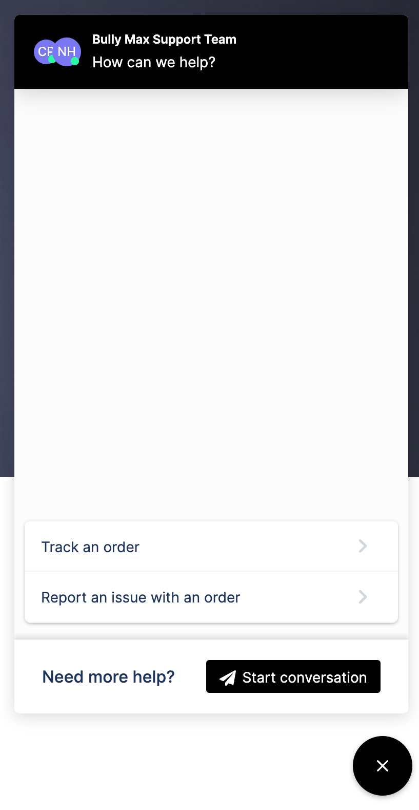 tracking order, tracking number