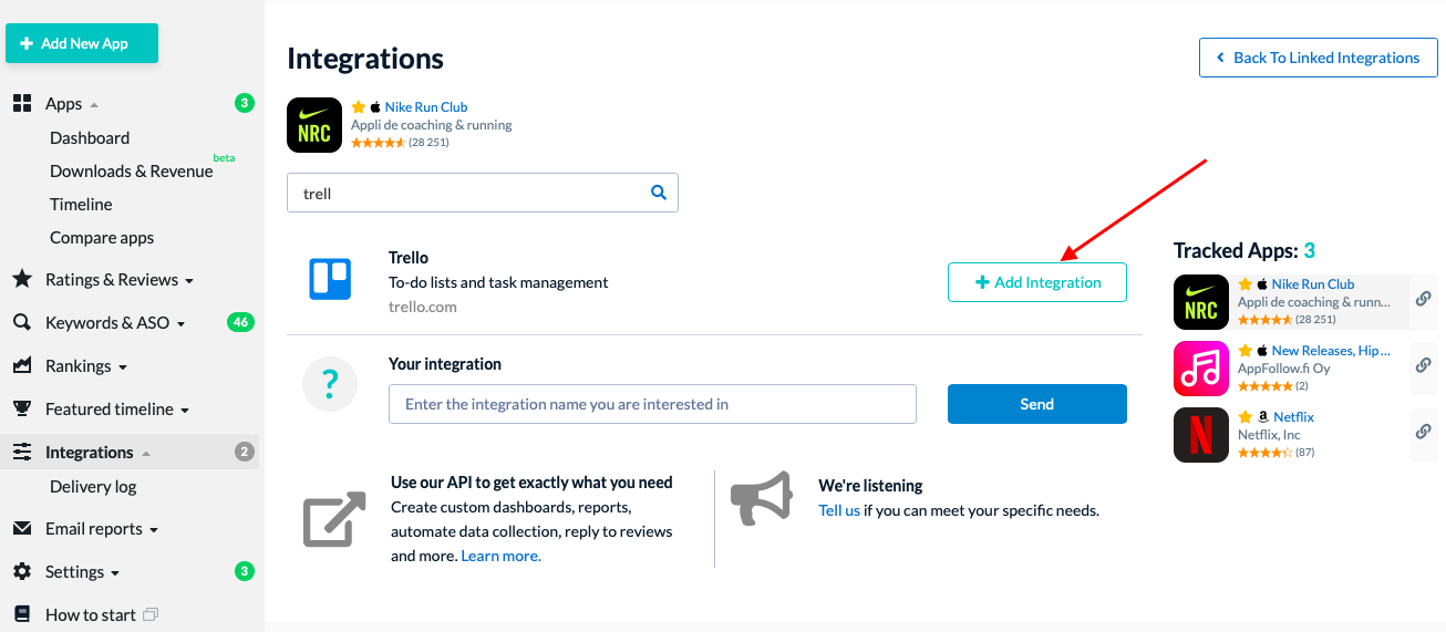 highrise trello integrations