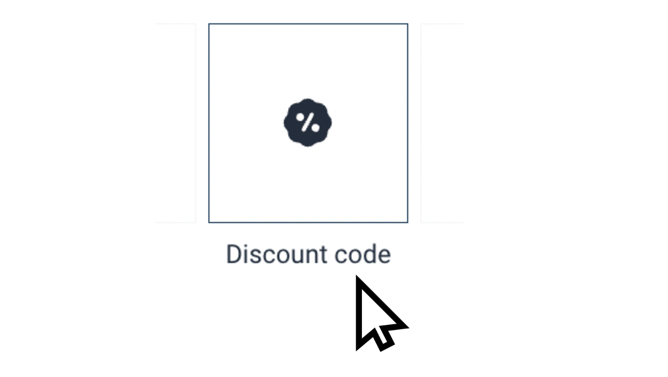 discount codes block in wisepops