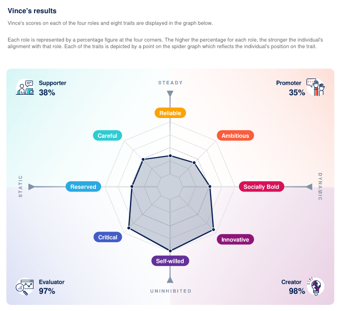 Chart, radar chart
          
          Description automatically generated