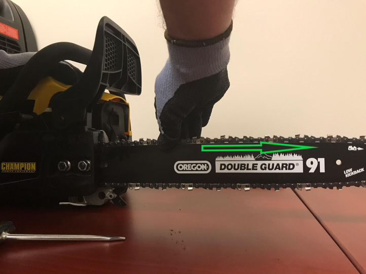 Chainsaw Chain Tension Adjustment Help Center Champion Power Equipment