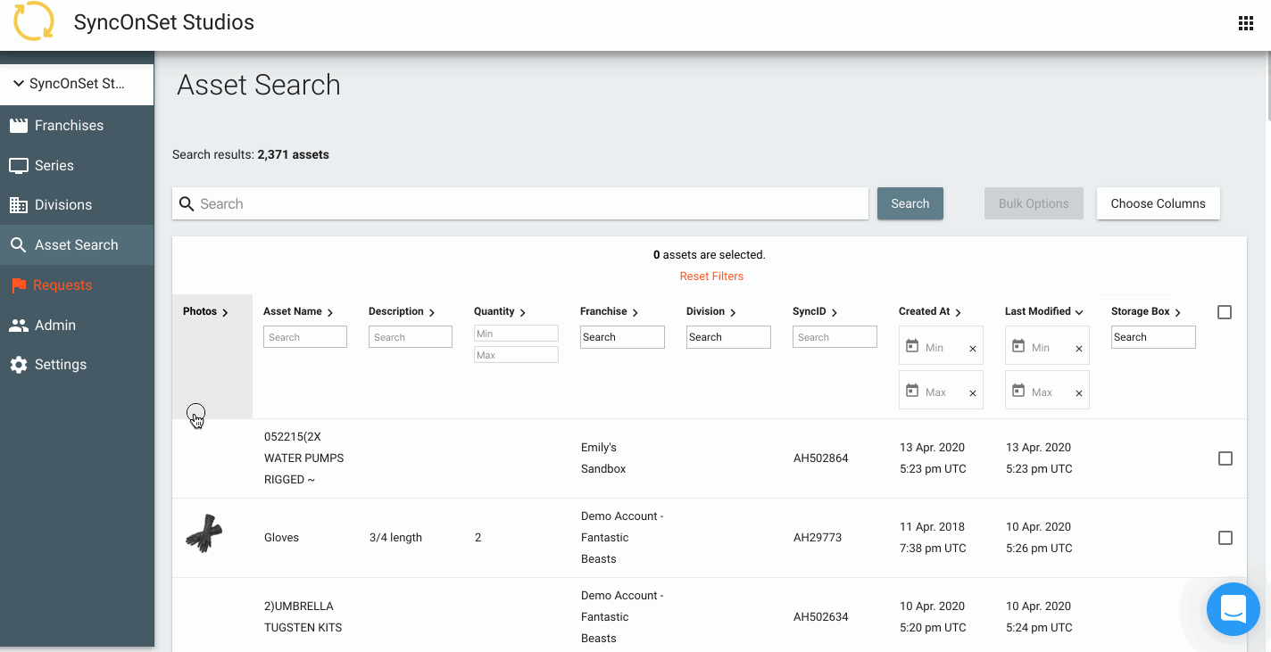 Customizing Fields Within Departments SyncOnSet Help Center