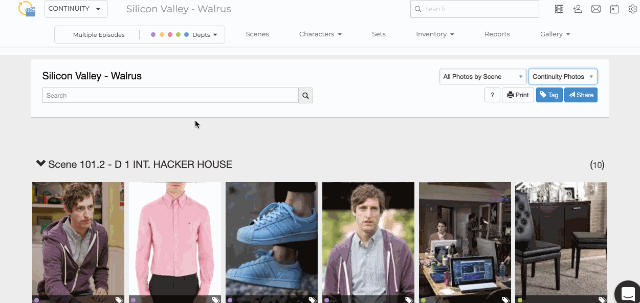 Gallery Search Bar