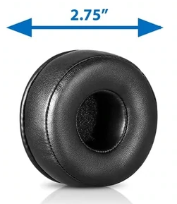 Leitner extra large plush earpads for extra comfort