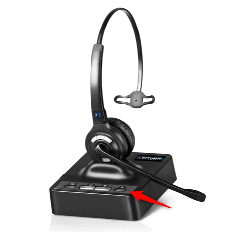 Leitner Wireless headset LH270 with battery lights