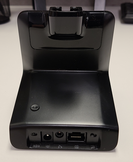 Back of Plantronics CS540 (C054) wireless headset