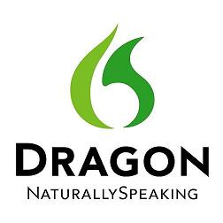 Dragon naturally speaking dictation program logo