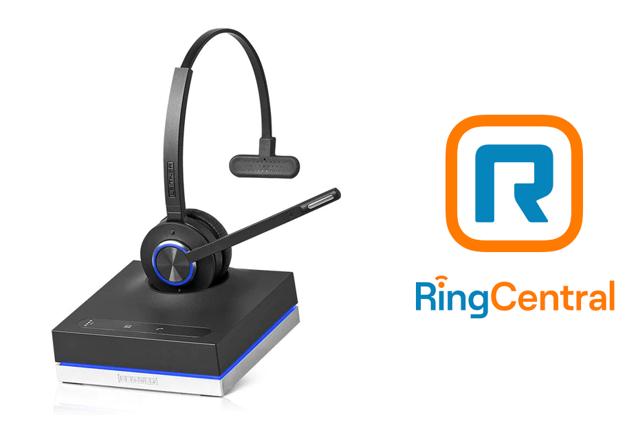 Leitner wireless headsets with RingCentral softphone with call control