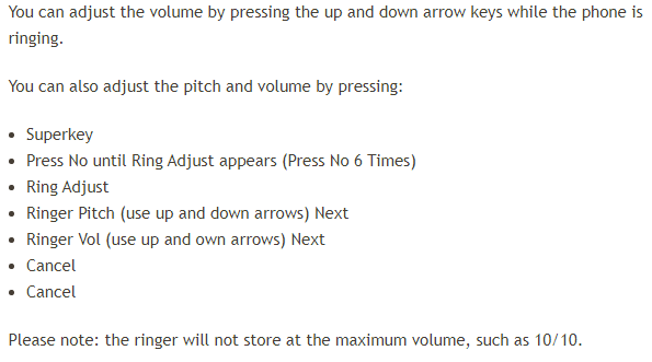 Mitel 5330 phone manual snippet