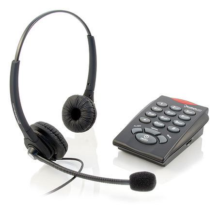 Executive Pro Chattaway wired phone and headset system