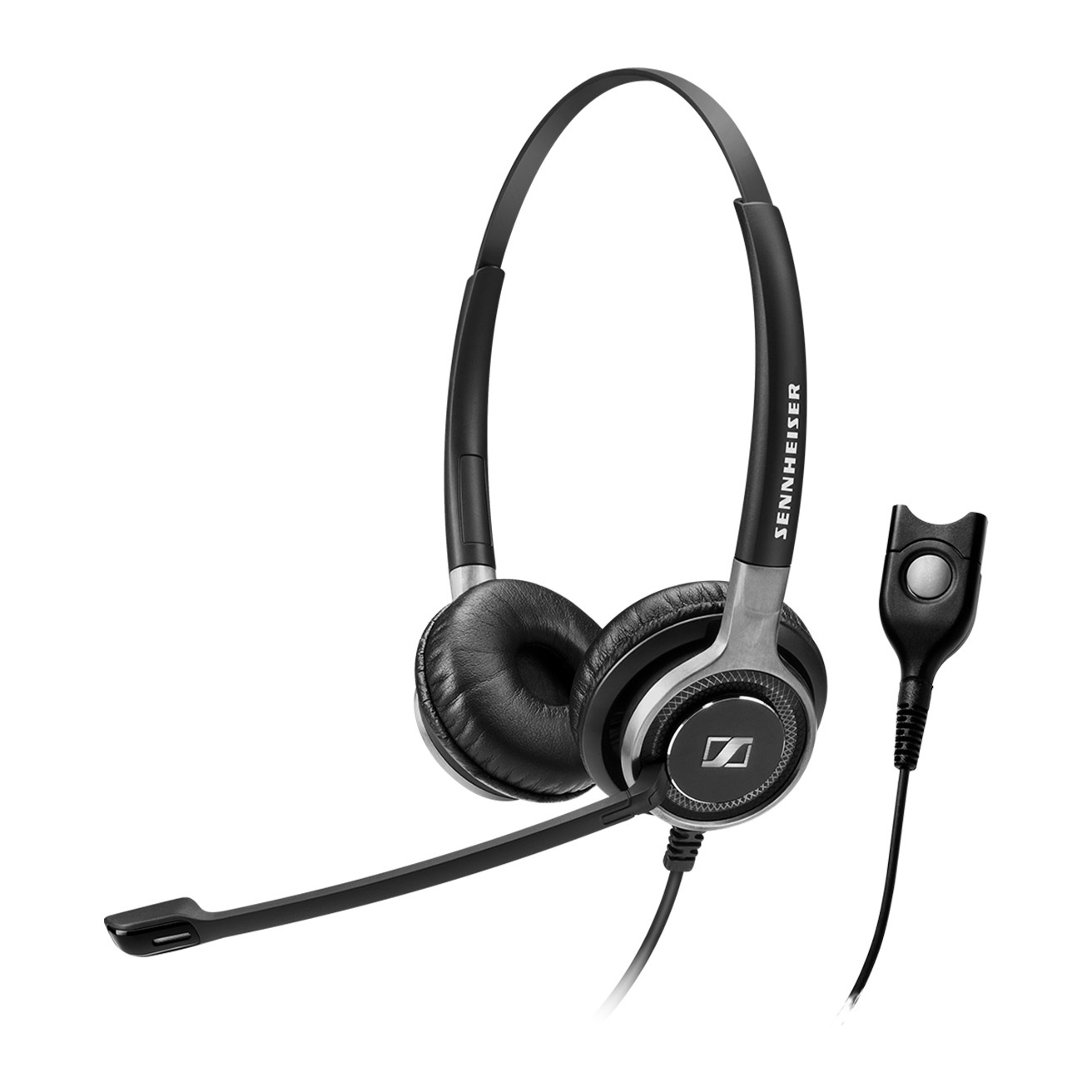 Sennhieser SC 660 TC Telecoil hearing aid wired headset