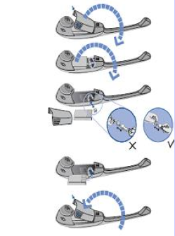 Plantronics CS50 battery removal instructions