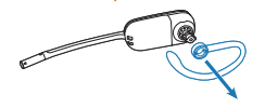Plantronics CS540 pulling out the earloop diagram