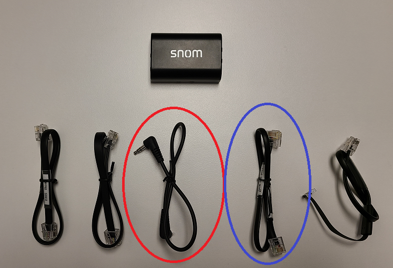SNOM EHS 821 and 870 cords