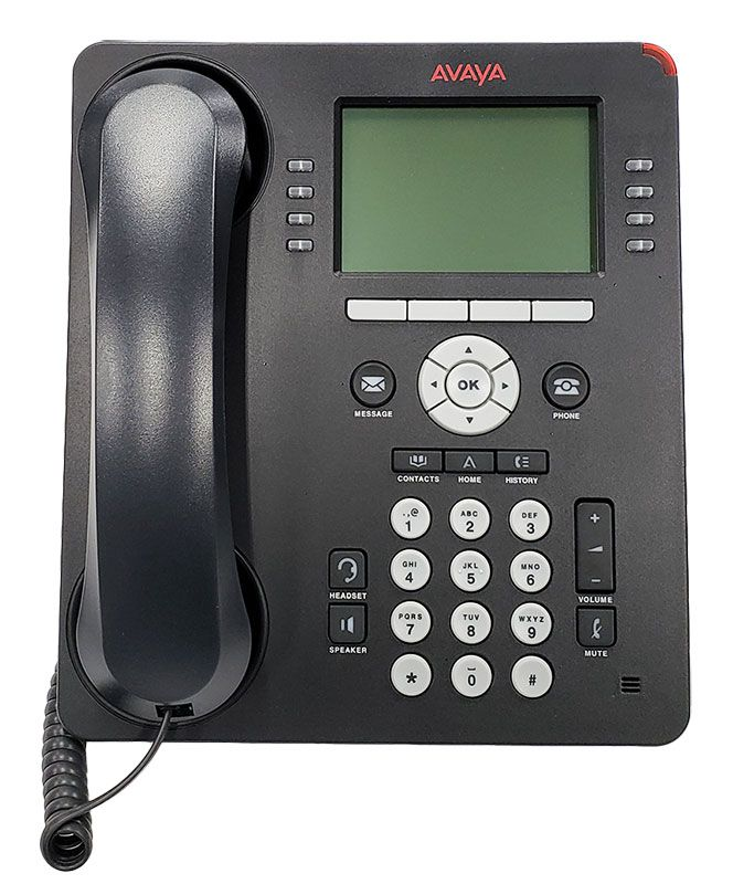 Avaya 9608 phone with noise-cancelation