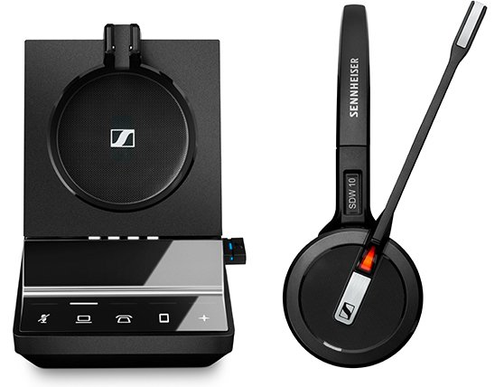 Sennheiser SDW 5016 headset and base