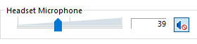 Microphone setting on mute