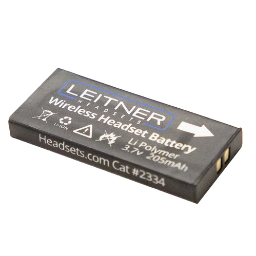Leitner wireless lithium-ion battery with arrow