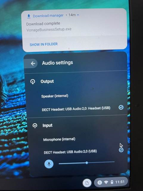 Chromebook audio settings part 2