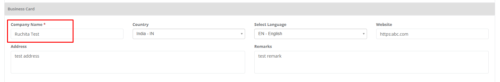 Business card / metadata screenshot