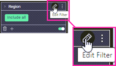 Editing  a CaliberMind Text Filter