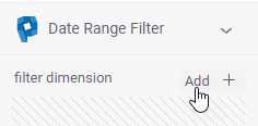 CaliberMind App - Filter Dimension