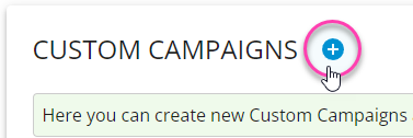 CaliberMind Custom Campaign