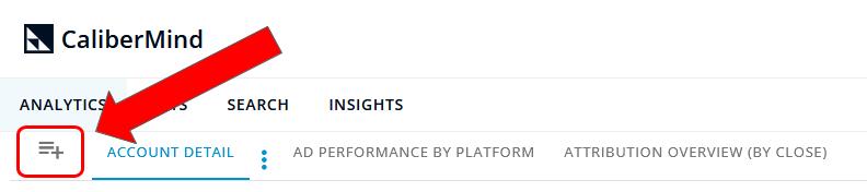 Modifying Reports Within the CaliberMind Dashboard