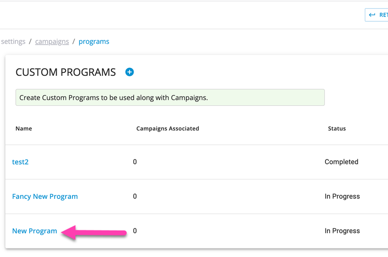 CaliberMind Custom Program