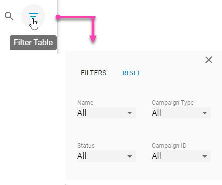 CaliberMind Filter Custom Program