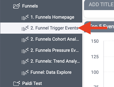 trigger dashboard select open