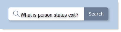 CaliberMind What is a person status exit?