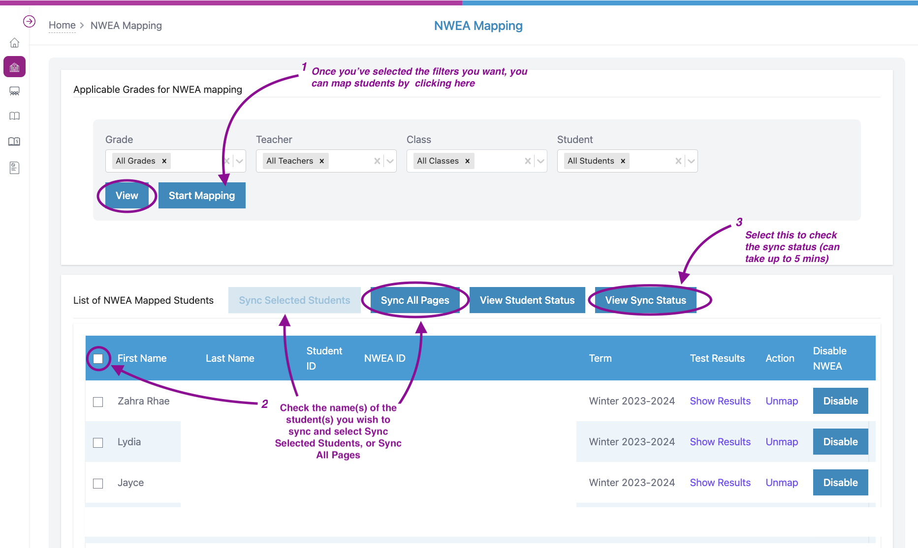 How Does A School Admin Complete The NWEA Mapping Process Empowering   Screenshot 2024 01 11 At 2 40 39 Pm 