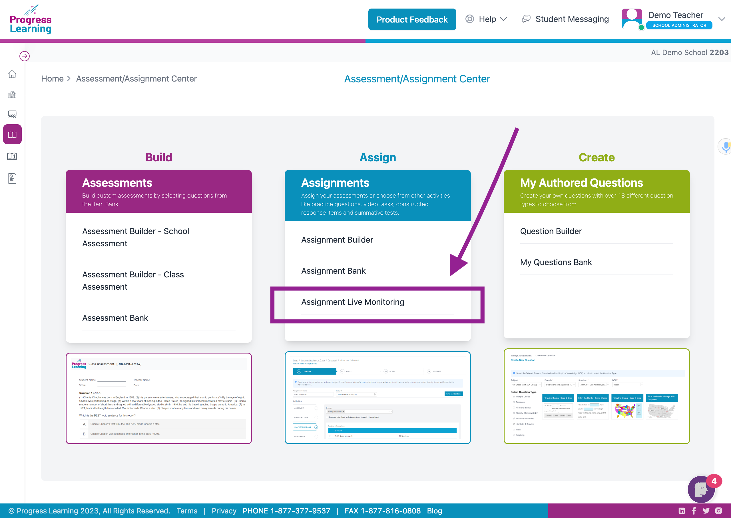 assignment monitoring manual