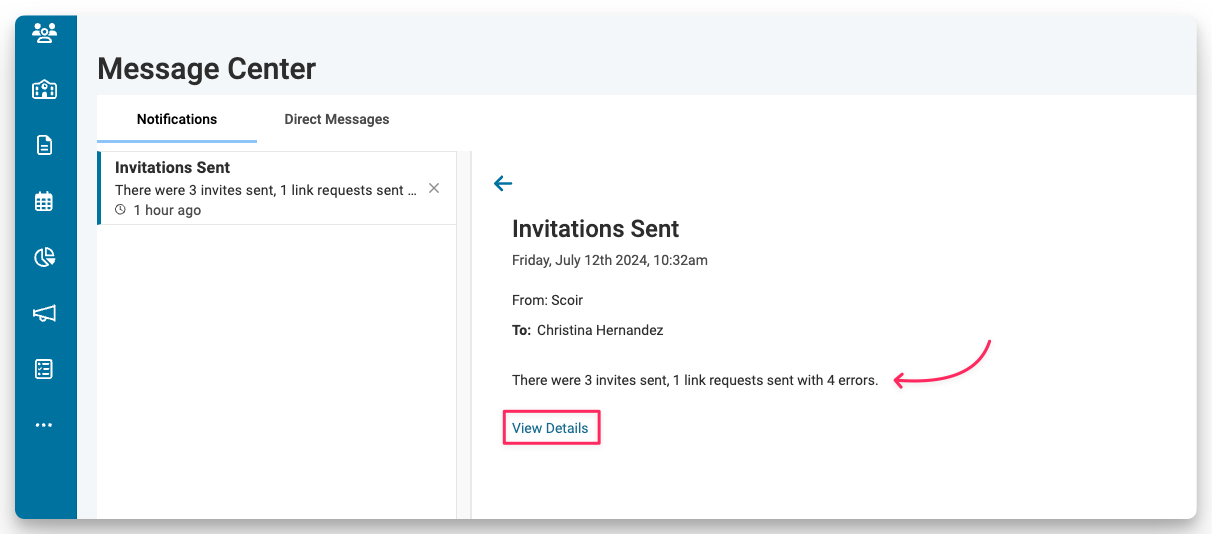 counselor notification email
