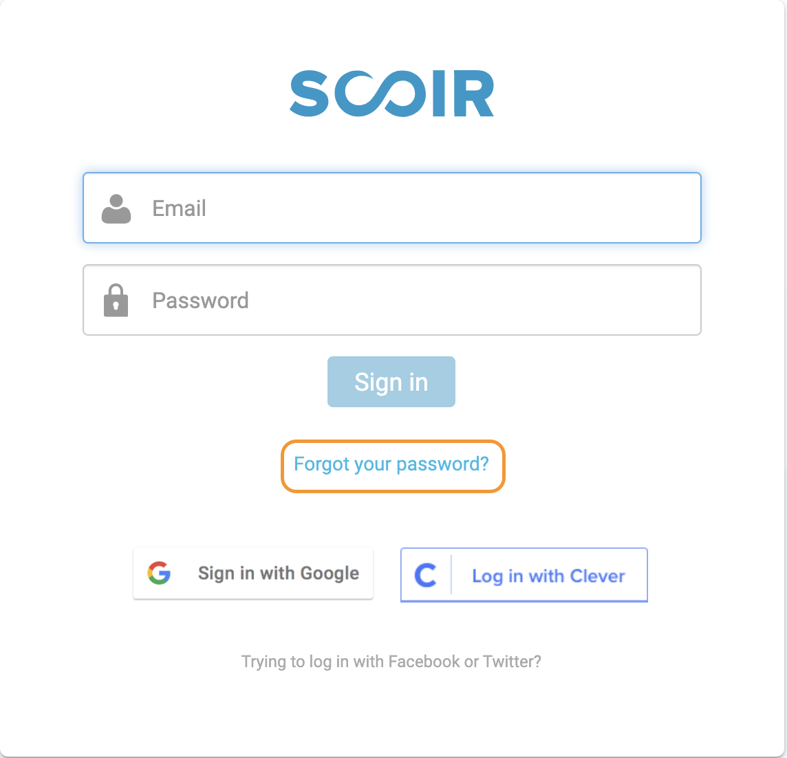 Forgot Password